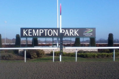 Kempton Park Racecourse Sign