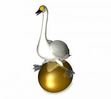 Goose Laying Golden Egg