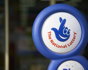 National Lottery Sign