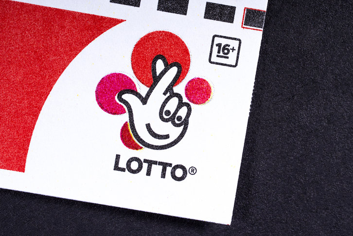 National Lottery Logo on Ticket