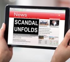 Scandal Unfolds on Tablet